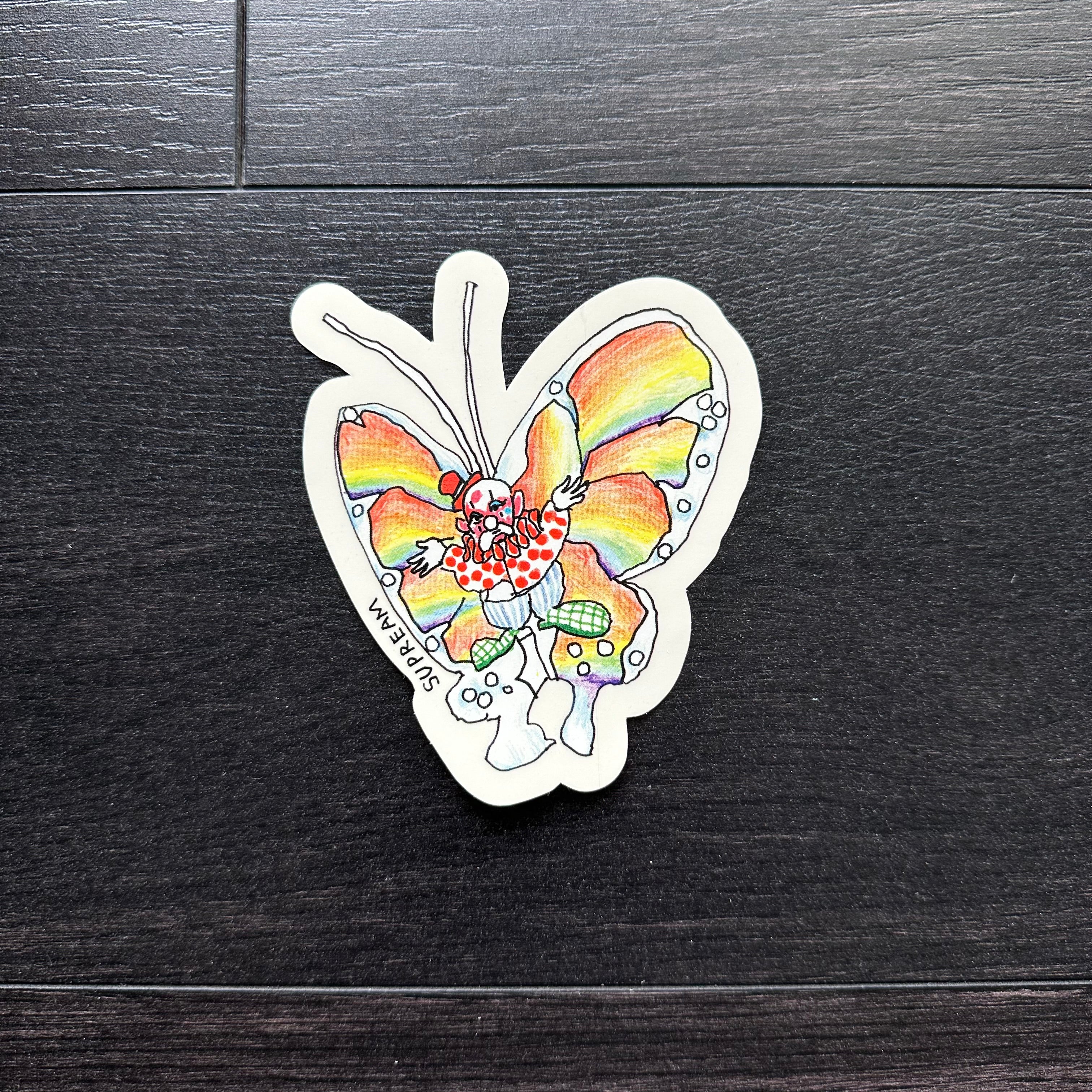 Supreme Gonz Butterfly Sticker – Not Your Father's Gear