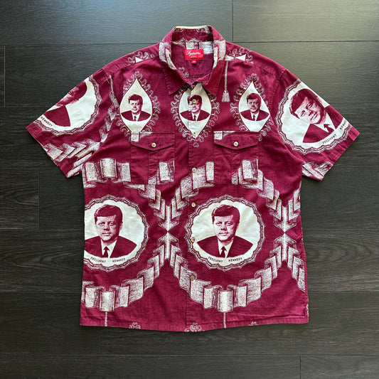 Supreme JFK Button Up Shirt