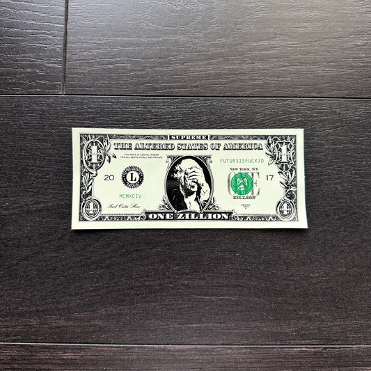 Supreme Dollar Sticker