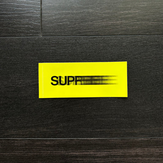 Supreme Motion Logo Sticker