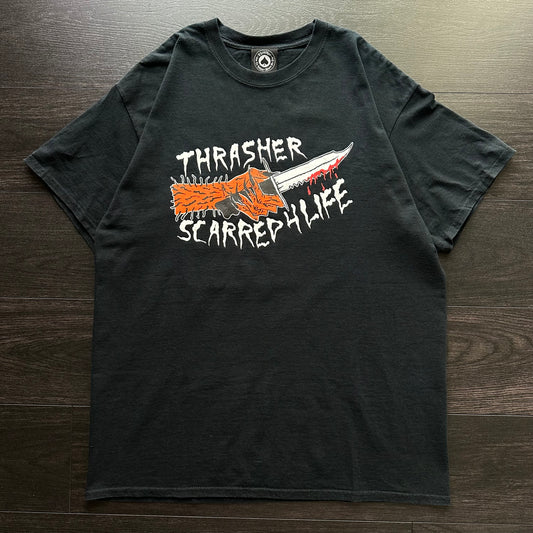 Thrasher Scarred 4 Life Tee