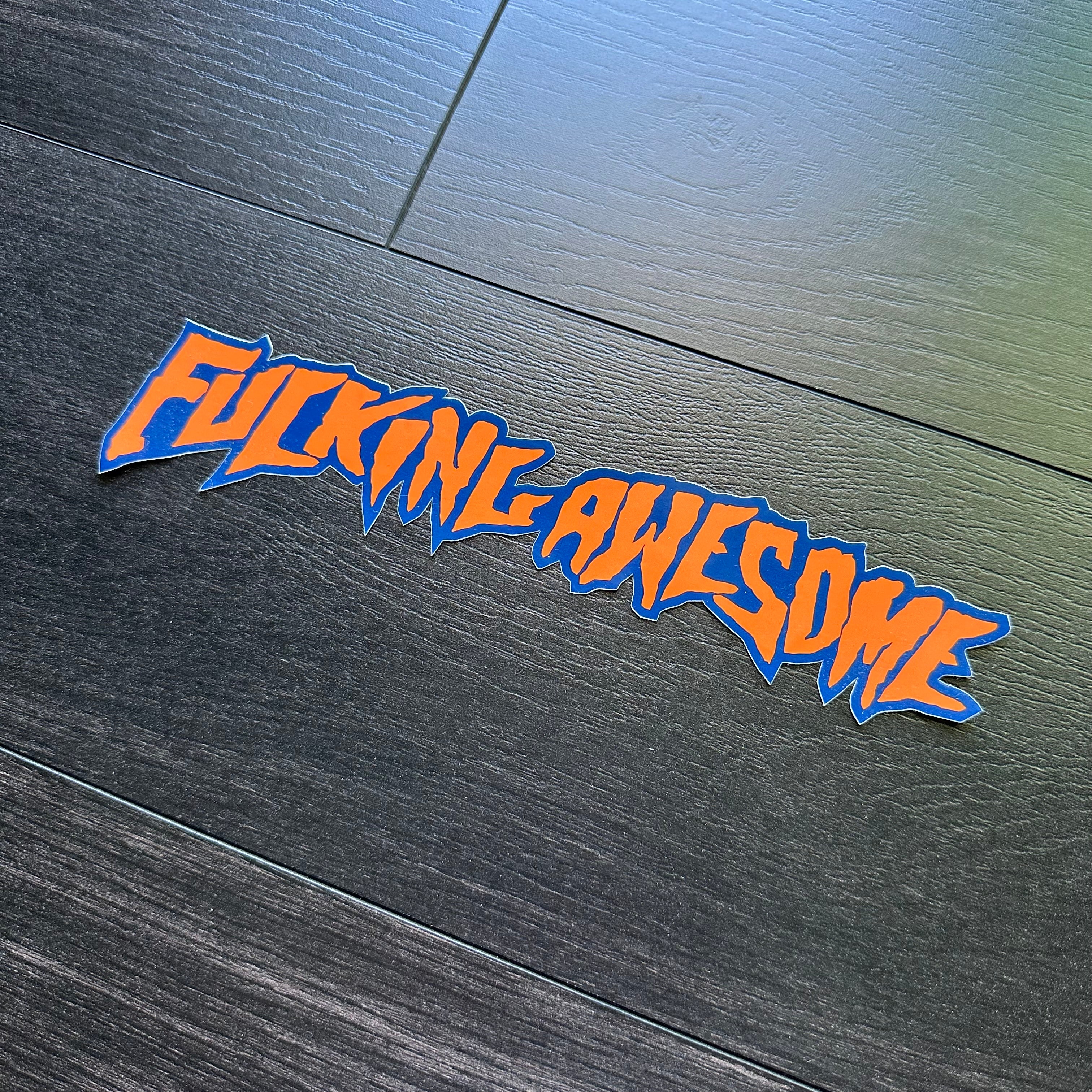 Fucking Awesome Logo Sticker – Not Your Father's Gear