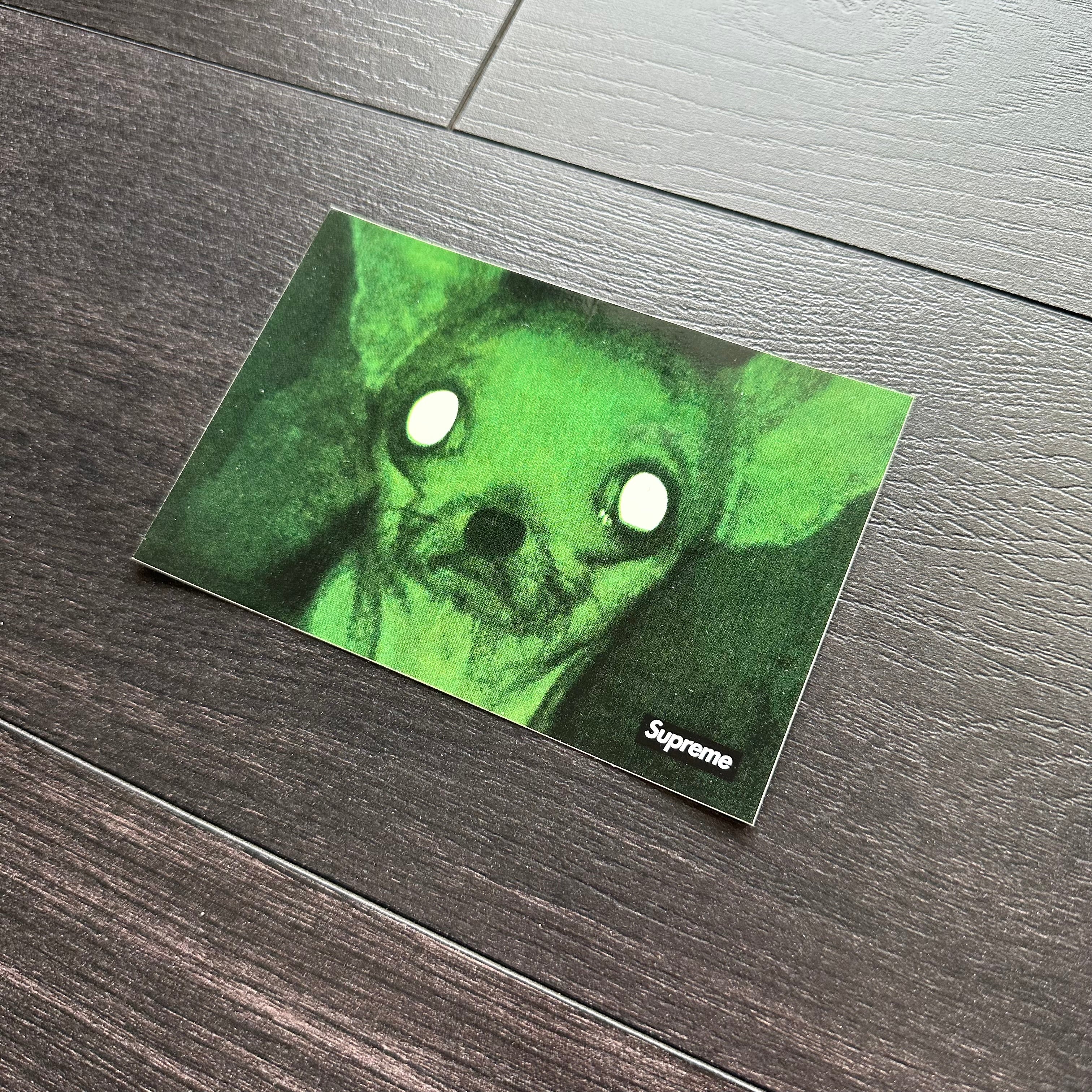 Supreme Chris Cunningham Chihuahua Sticker Not Your Father s Gear