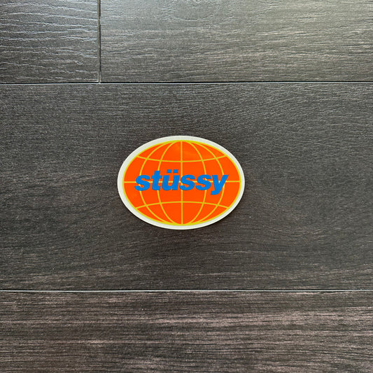 Stussy Globe Sticker