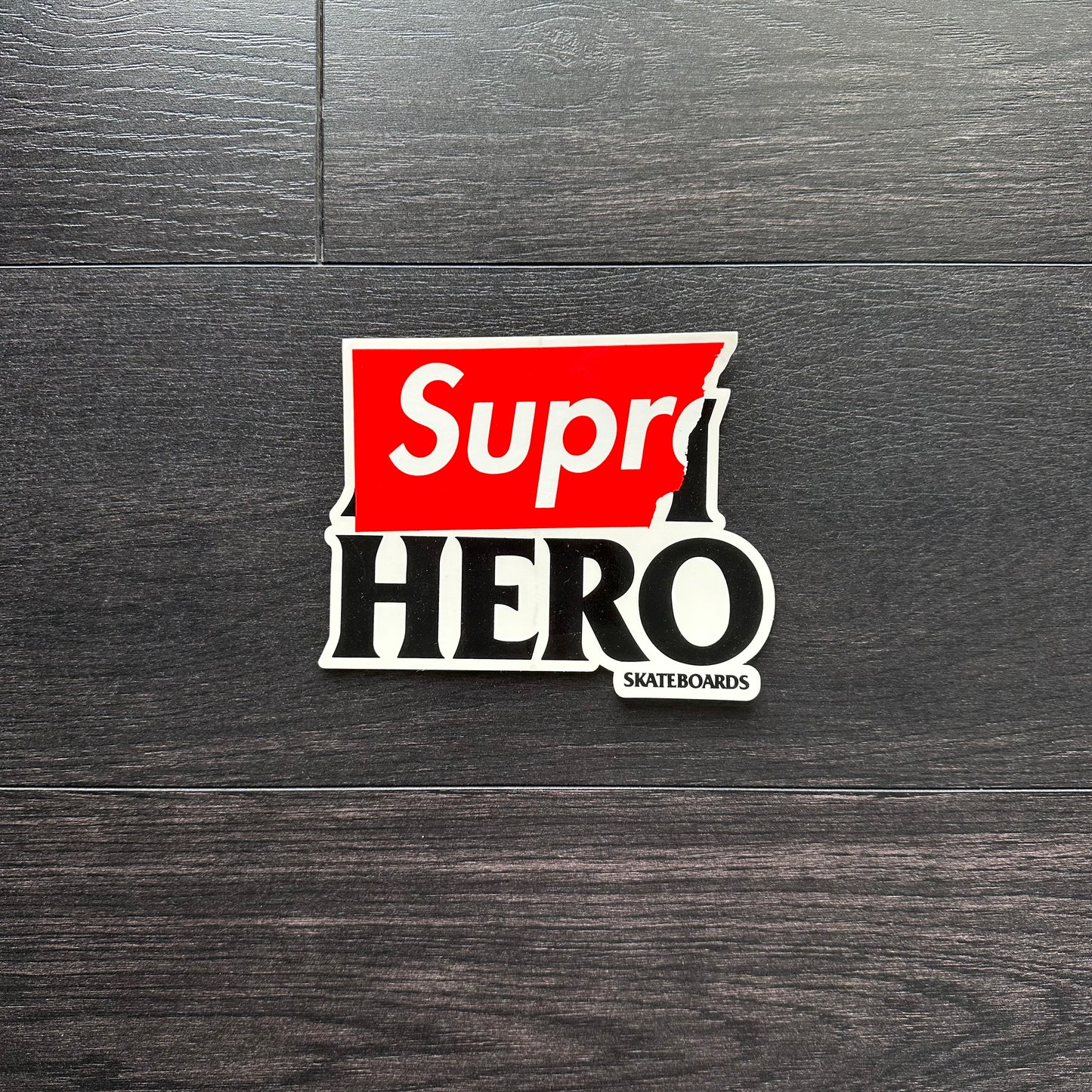 Supreme/Anti Hero Sticker