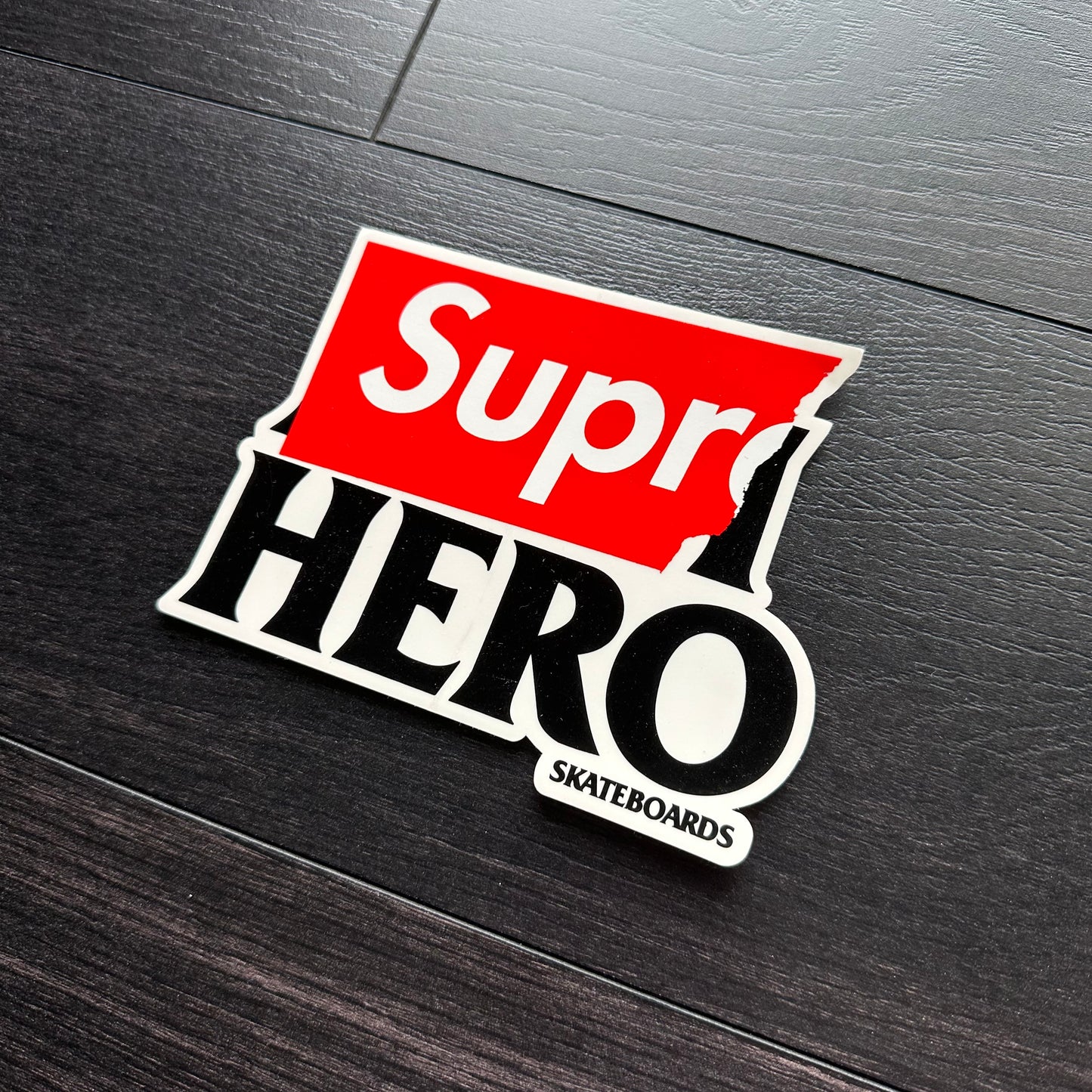 Supreme/Anti Hero Sticker