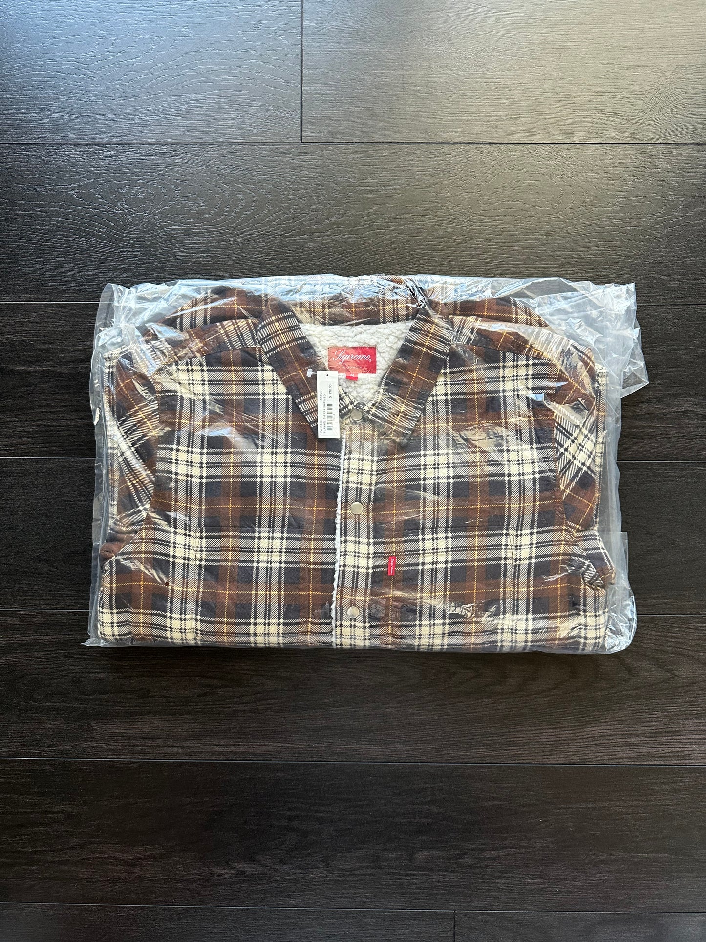 Supreme Sherpa Flannel Shirt