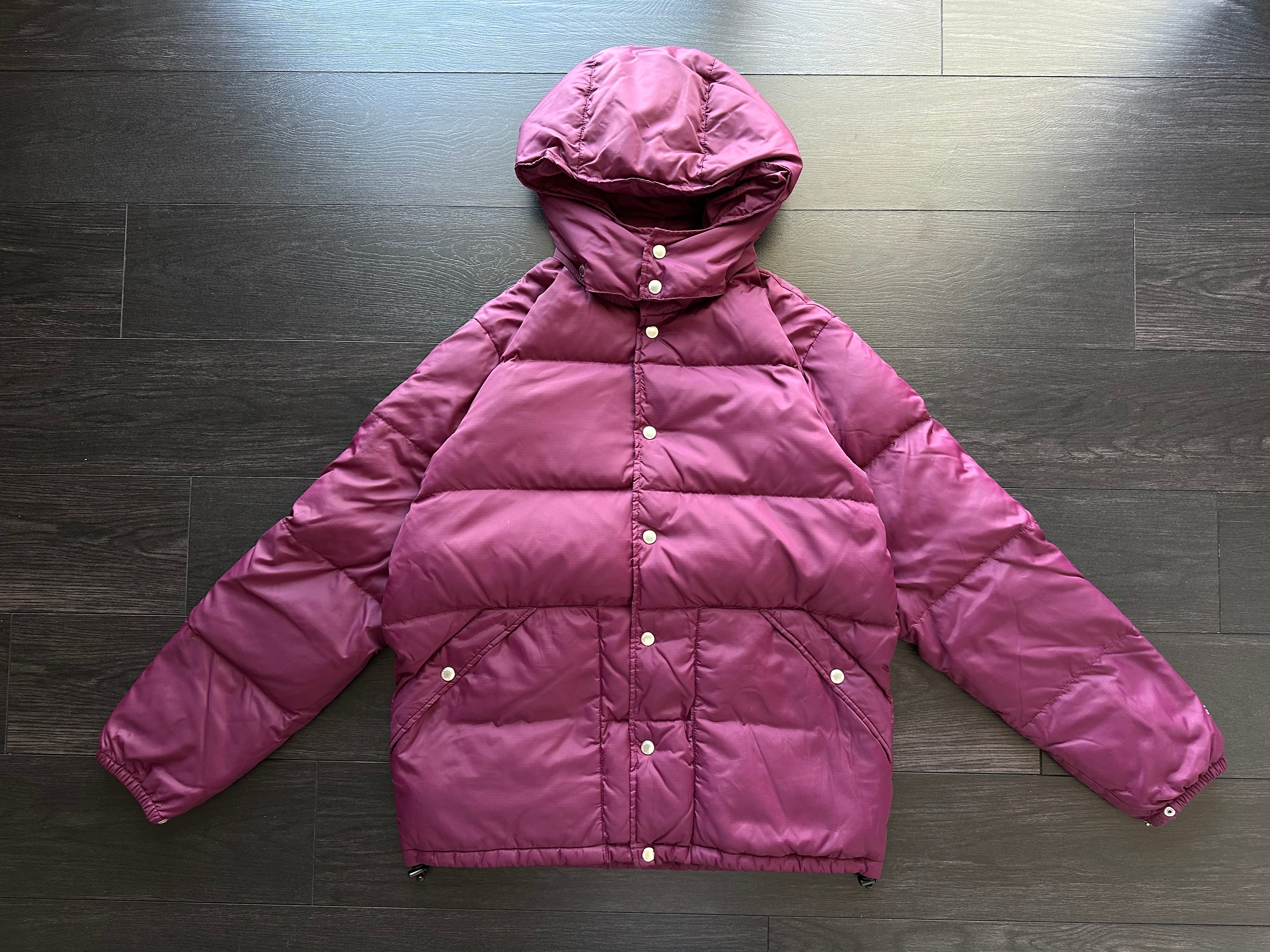 Supreme pink hot sale puffer jacket