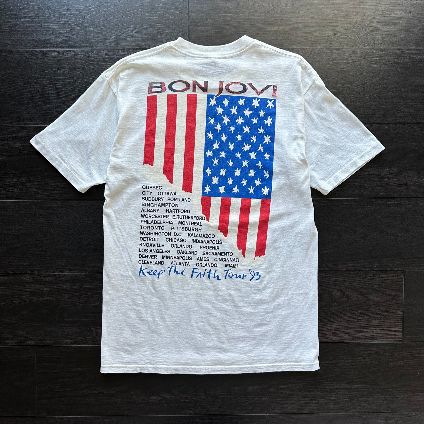 Vintage Bon Jovi "Keep The Faith" Tee