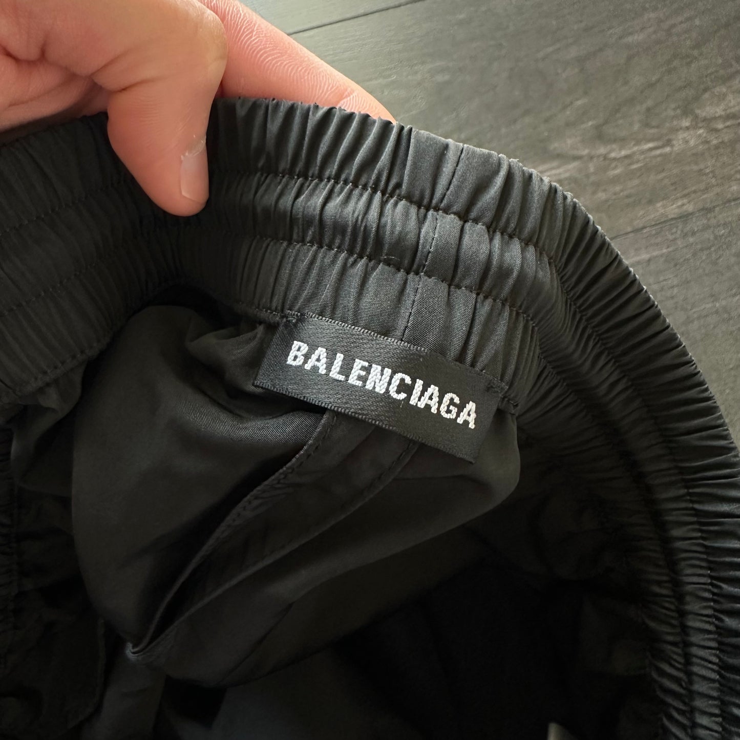 Balenciaga Nylon Zipped Track Pants
