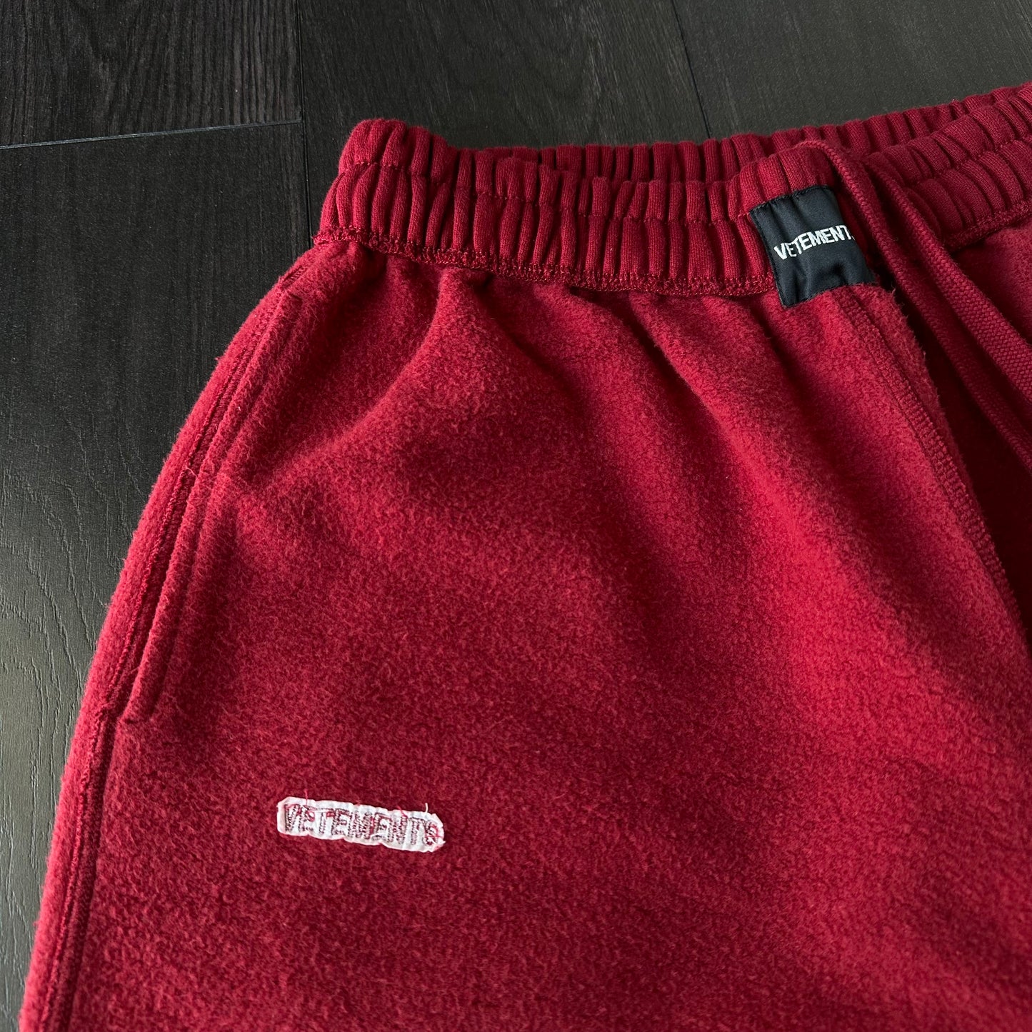 Vetements Oversized Inside-Out Lounge Pants