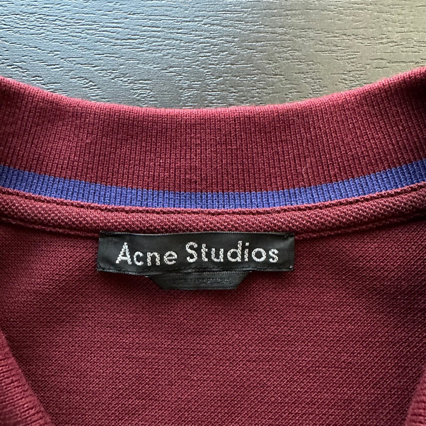Acne Studios Elton Face Polo Shirt