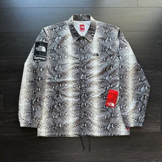 Supreme/The North Face Snakeskin Taped Seam Coaches Jacket