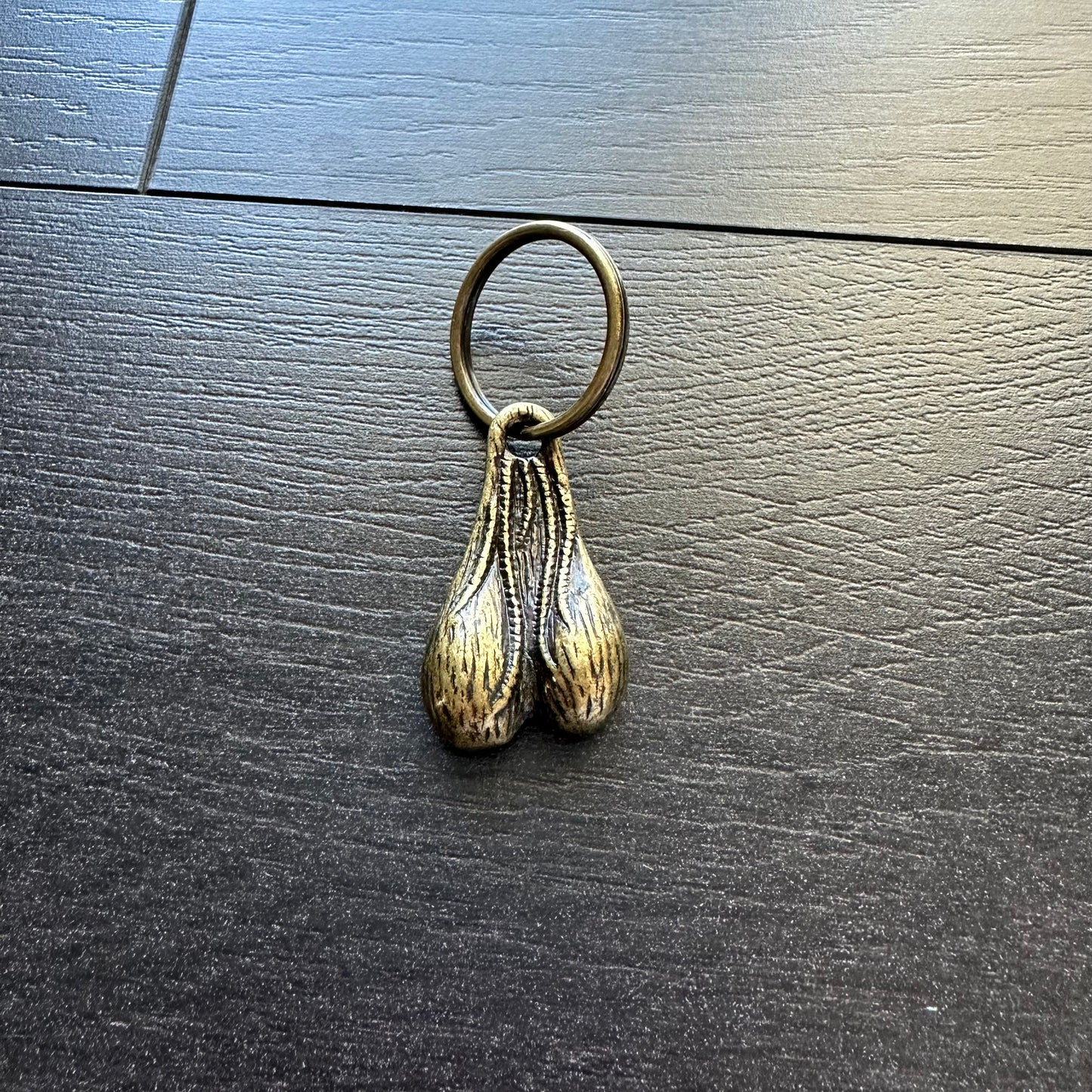 Supreme Brass Balls Keychain