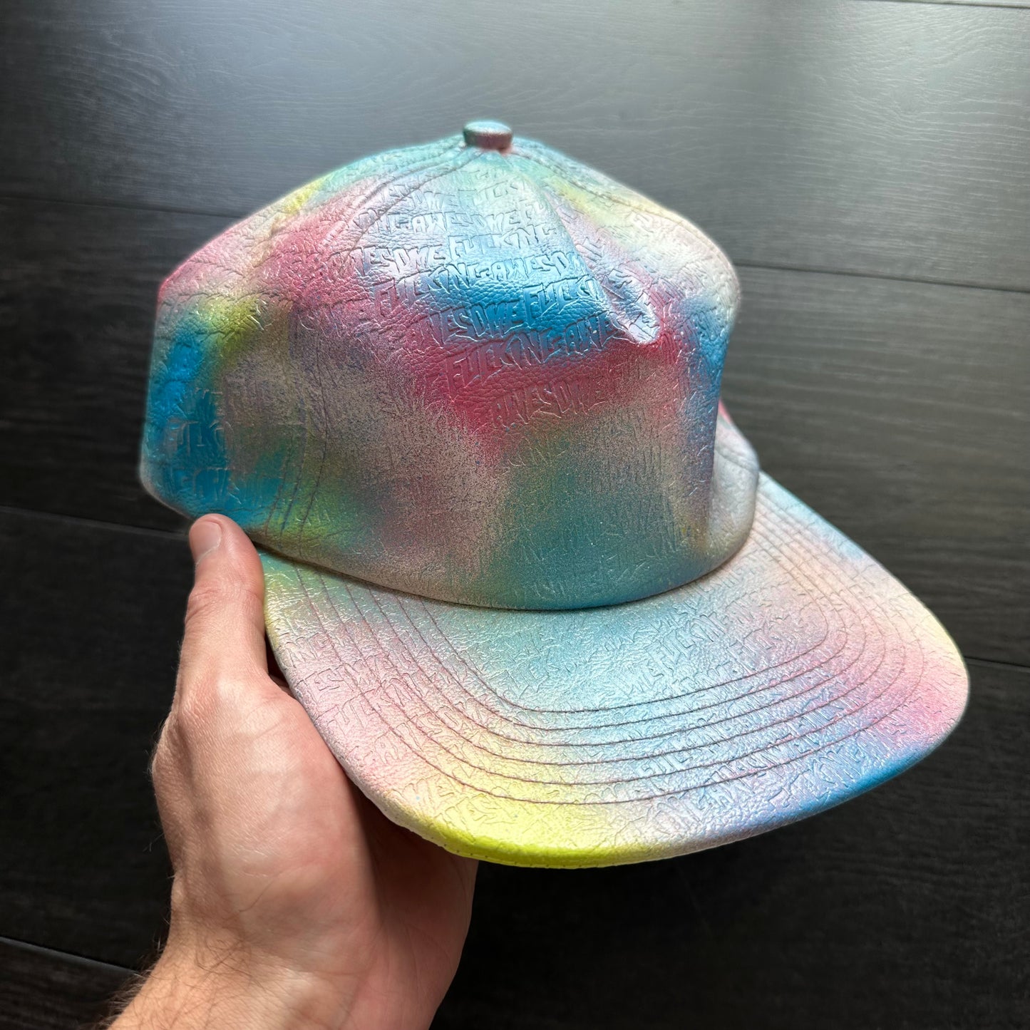 Fucking Awesome Spray Paint Hat