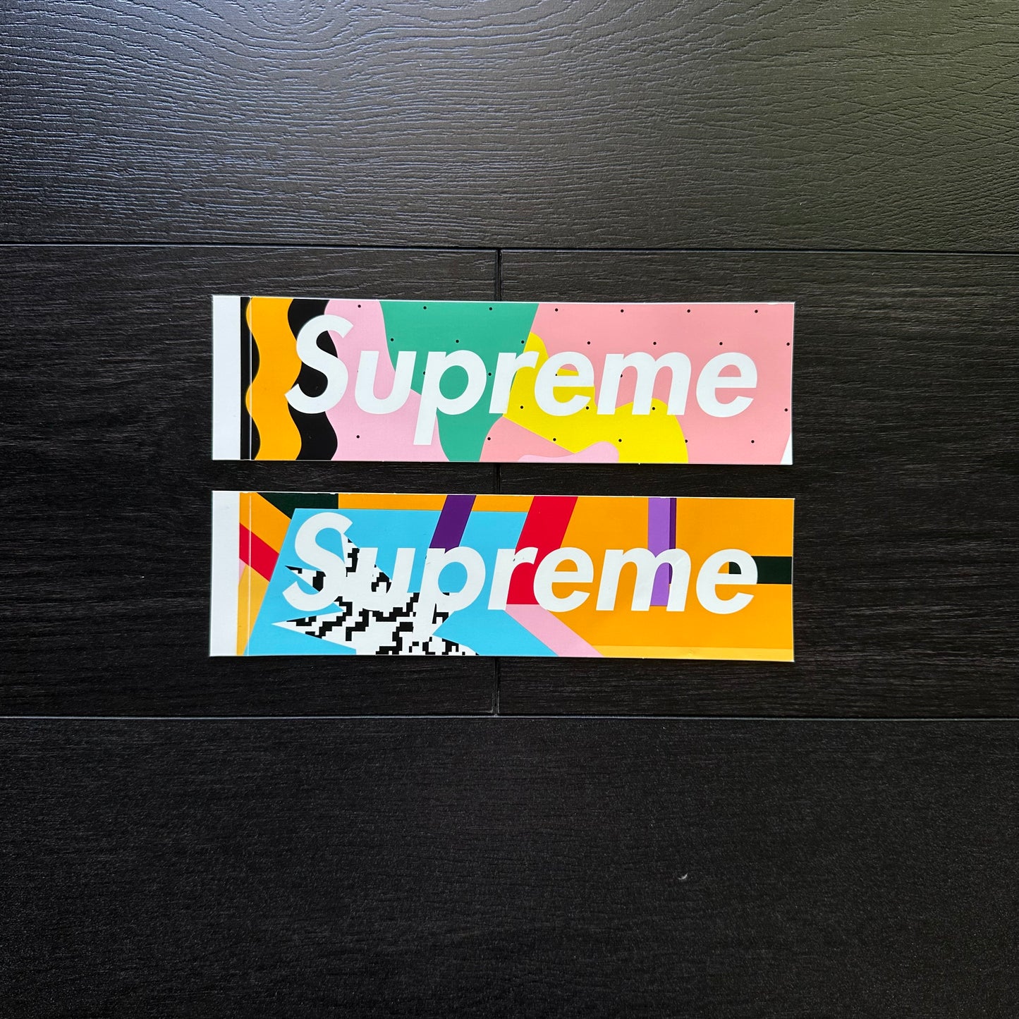 Supreme Mendini Box Logo Sticker Set