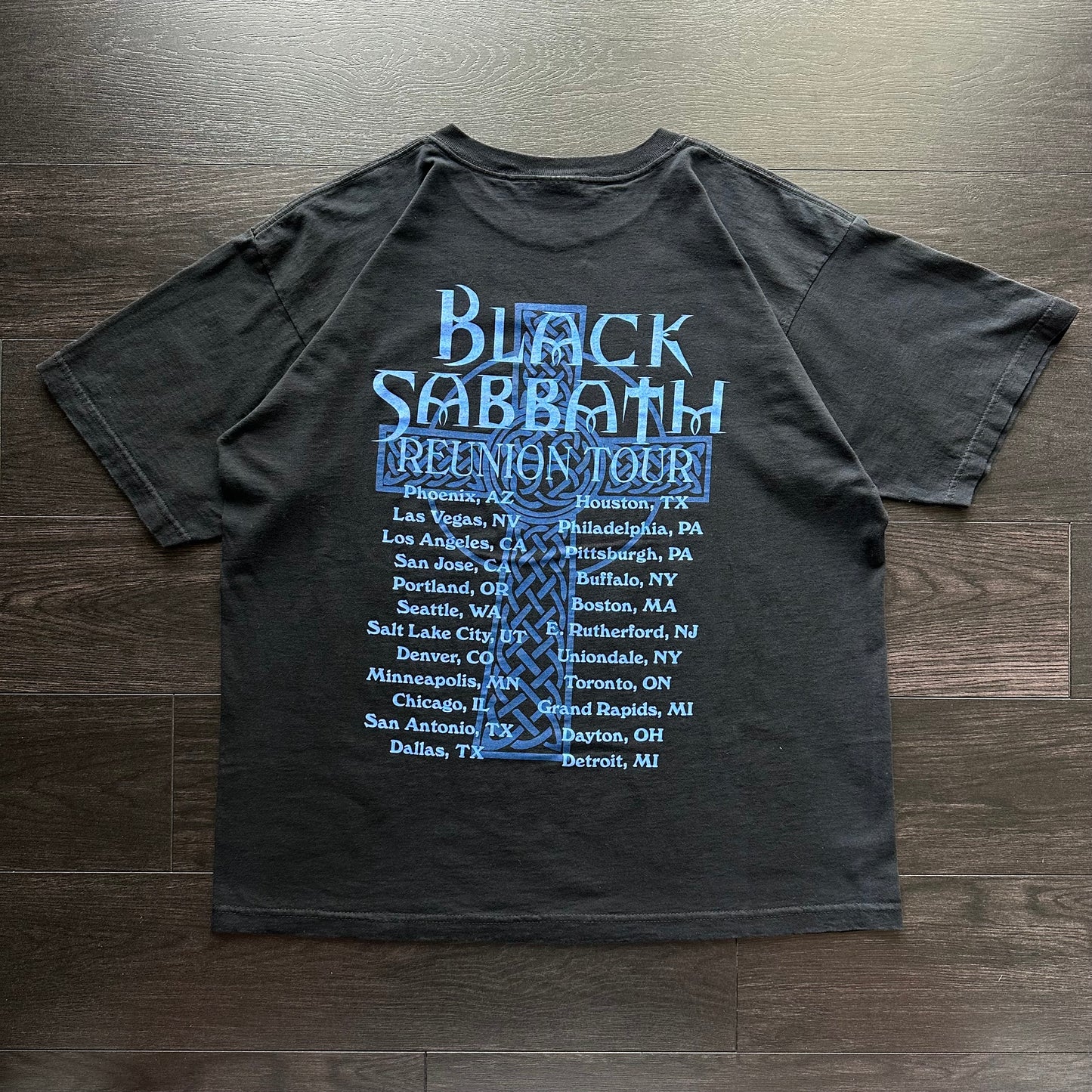 Vintage Black Sabbath "Reunion Tour" Tee