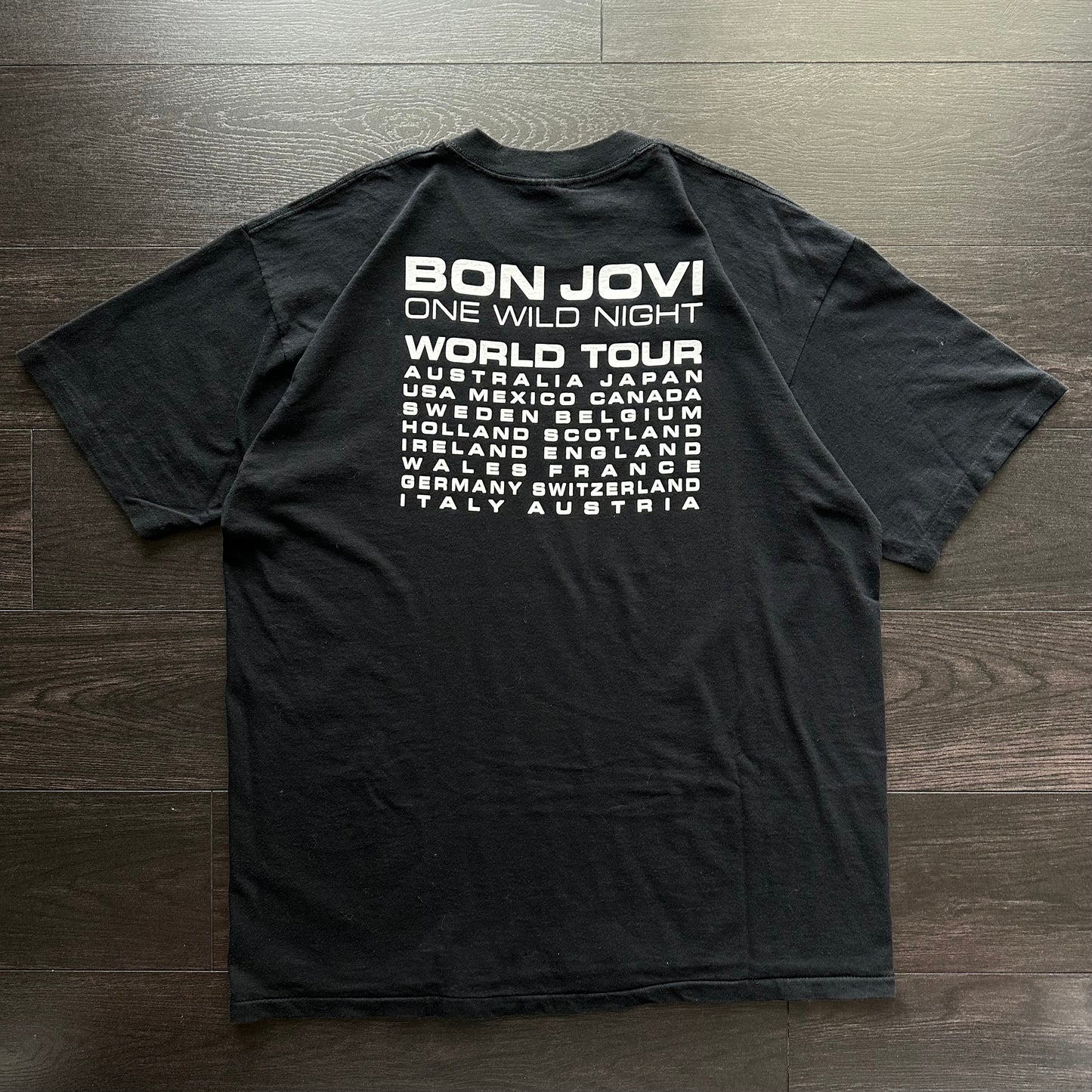 Vintage Bon Jovi "One Wild Night Tour" Tee
