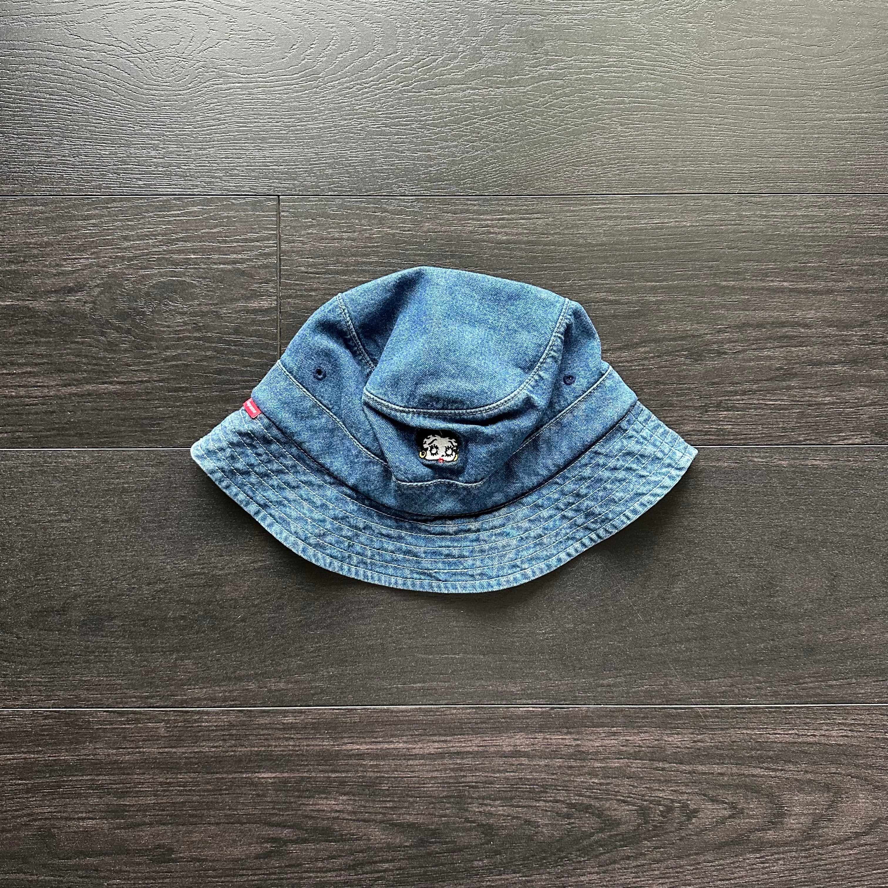 Supreme/Betty Boop Denim Bucket Hat – Not Your Father's Gear