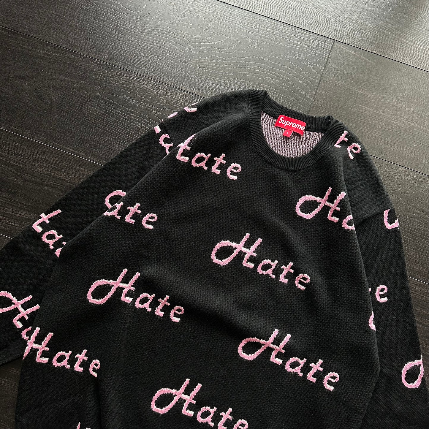 Supreme Hate Sweater